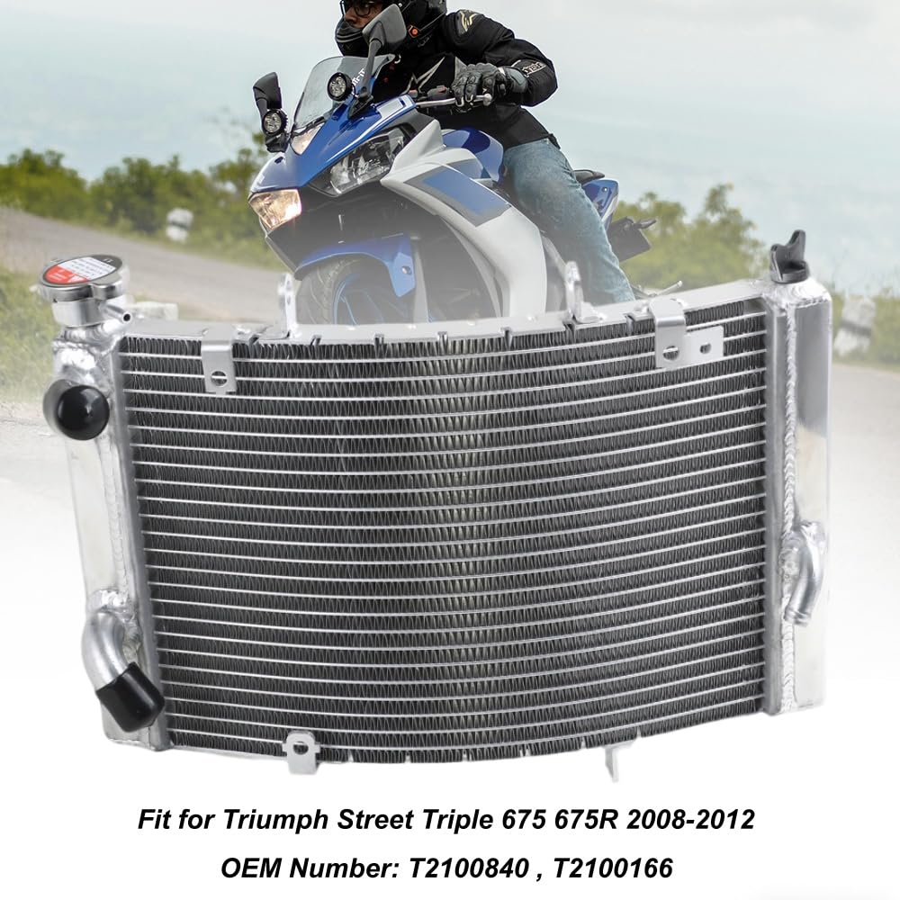 Amazon.com: SFriding Aluminum Radiator Cooling Cooler for Triumph