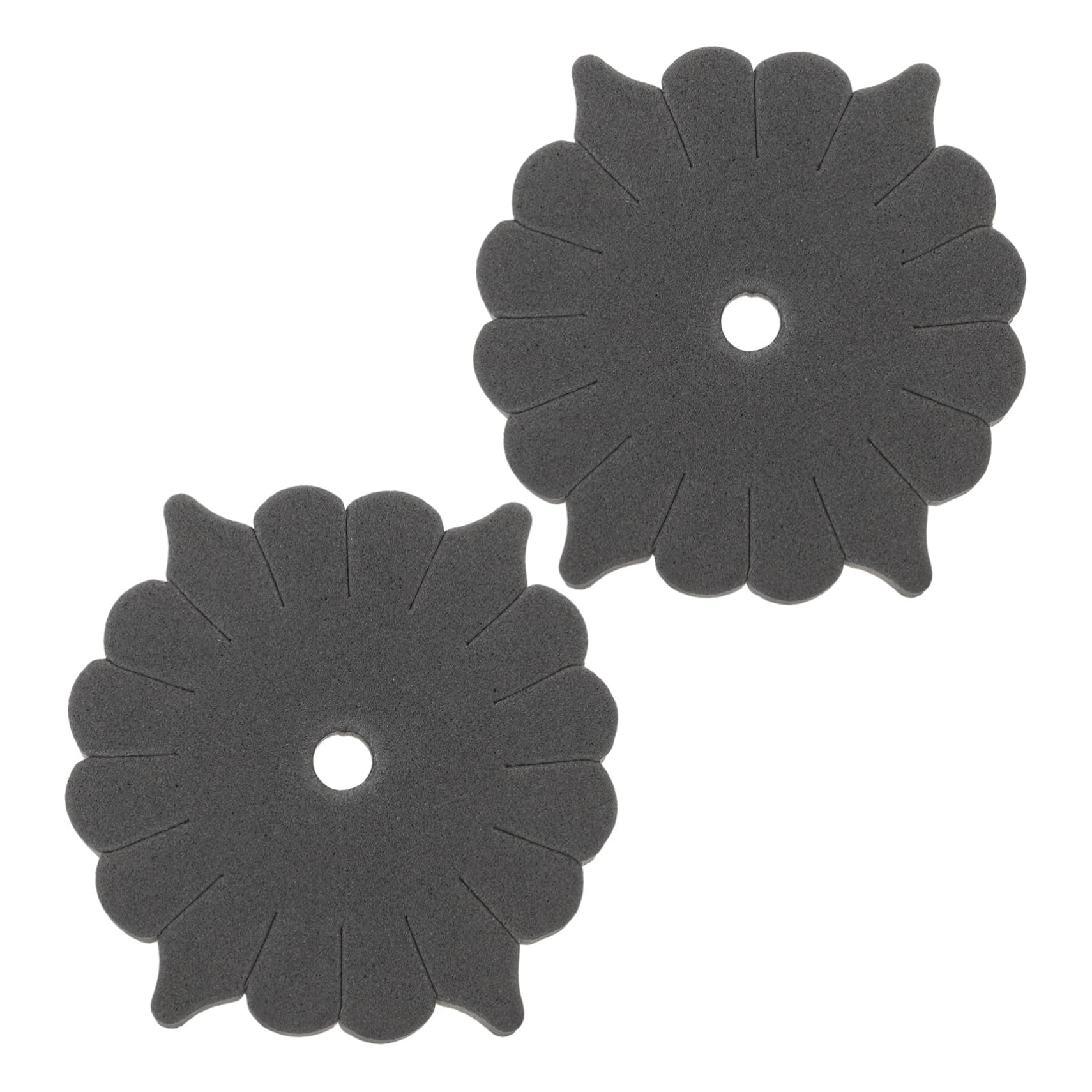 Mikikit 2pcs Fishing Reel Fly Fishing Holder Fishing Tying Vise Fly Vise Fly Tying Tool Drying Tools Trout Lures Fly Fishing Tippet Holder Fishing Leader Storage Foam Black