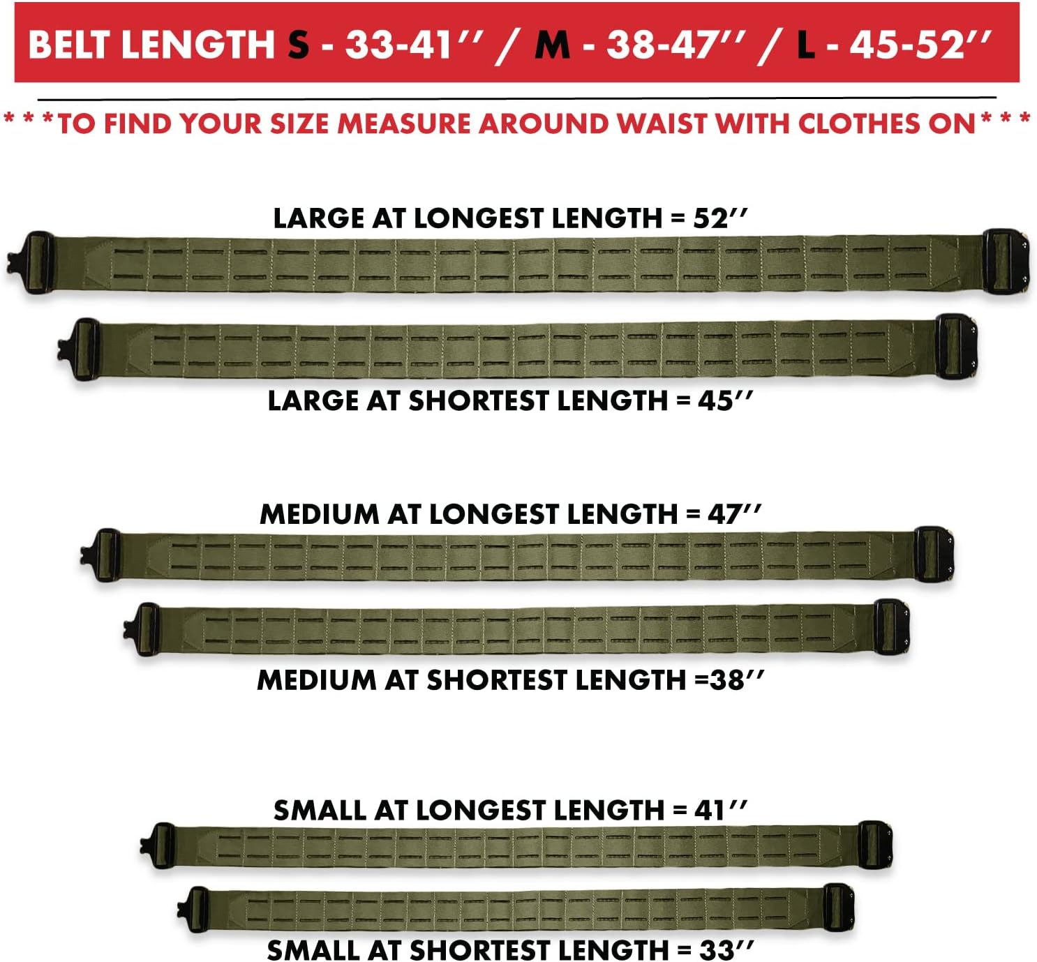 Battle Belt | Heavy Duty Nylon Belts | Molle Riggers Belt | American Company - Image 2