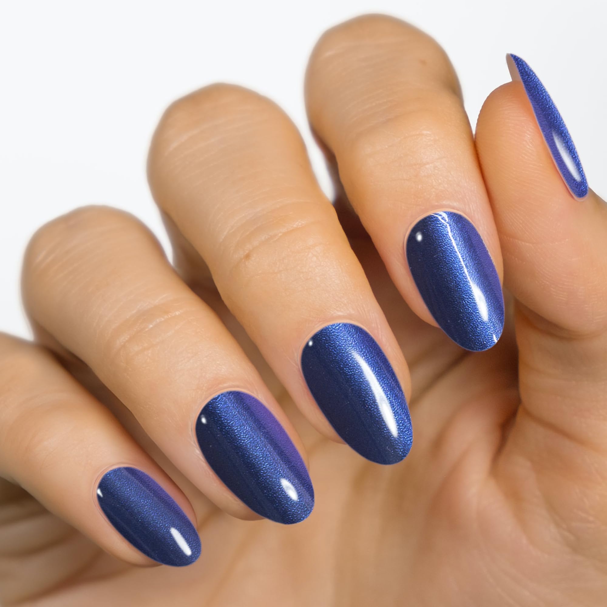 MOYOU LONDON Semi Cured Gel Nail Strips - 20 Pcs. Nail Wraps for Salon-Quality Manicure - Works with Any UV Nail Lamp - Easy to Apply, Trim, & Remove Gel Nail Stickers - Image 2