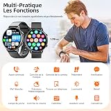 Hwagol Montre Connectée Homme Femme 1.39" Smartwatch avec Podometre, Moniteur Sommeil, avec 140+ Sportifs, Smartwatch Montre Intelligente Bracelet pour Android iOS - 8