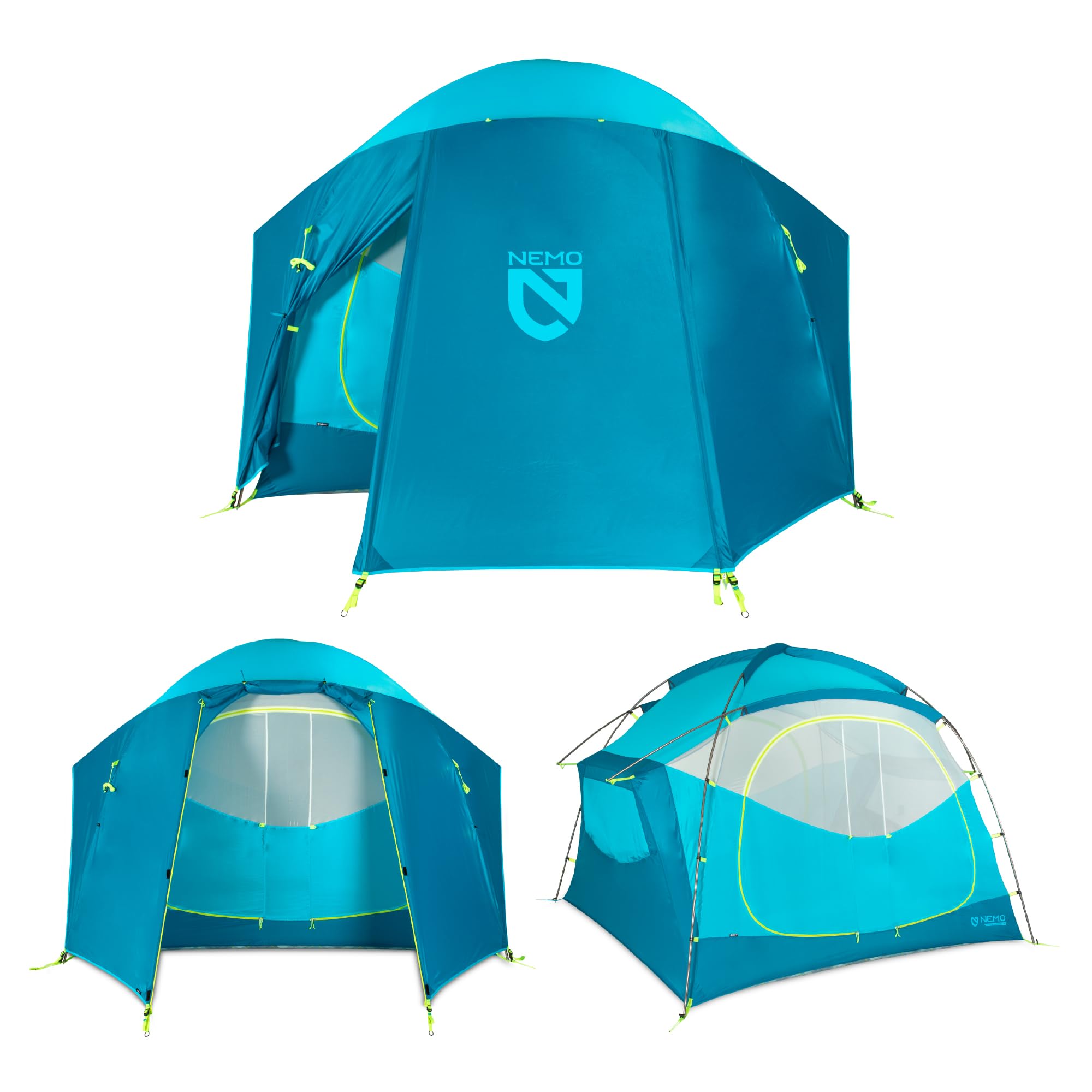 NEMO Equipment Aurora Highrise Car Camping Tent | Family Size, Standing Height, 3-Season, Fun