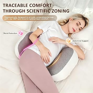 Chilling Home Pregnancy Pillows for Sleeping,Maternity Pillow for Belly,Hip