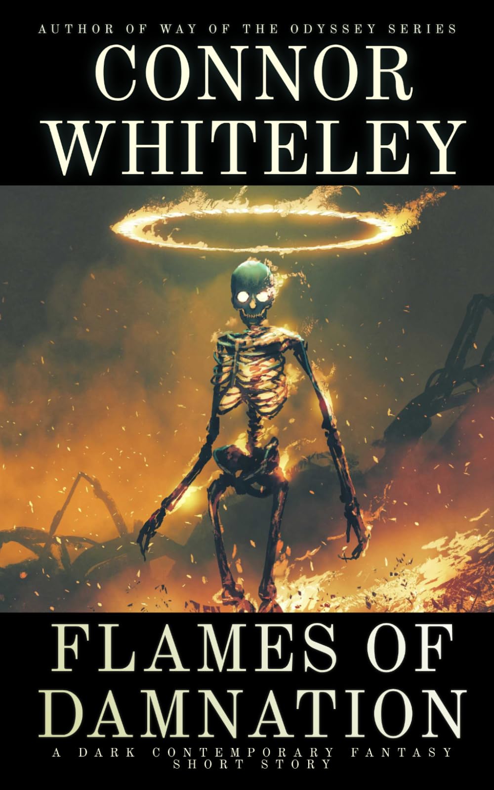 Flames Of Damnation: A Dark Contemporary Fantasy Short Story (Hell's Place Contemporary Fantasy Stories)