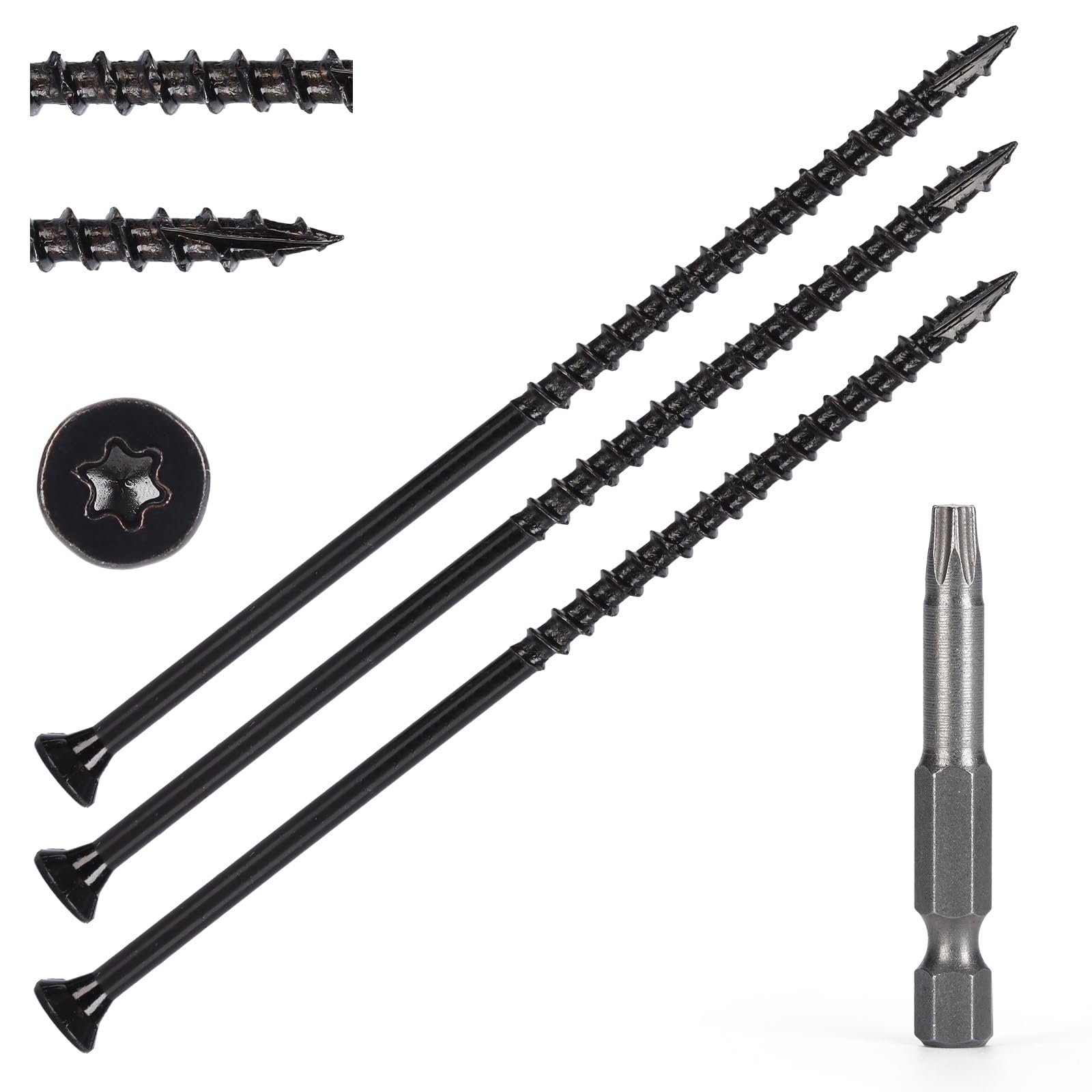 Bobibbi Deck Screws #10 x 3" - 5lb Pack -24