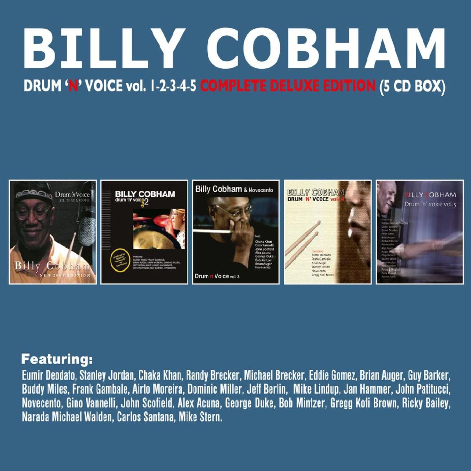 Drum 'n' Voice, Vols. 1 to 5 (Complete Deluxe Edition Five CD Box Set)