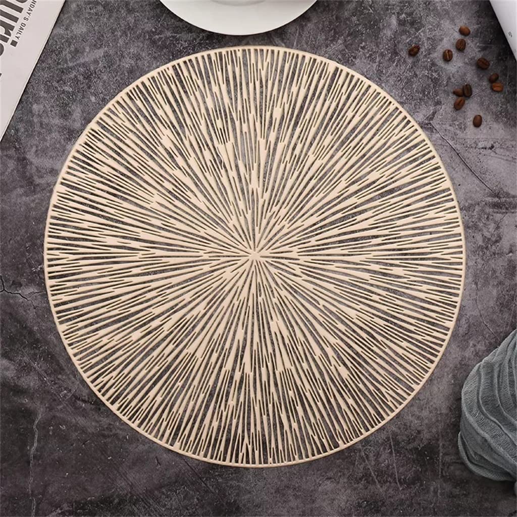 Tapis de salle à manger isolant et protecteur creux pour table