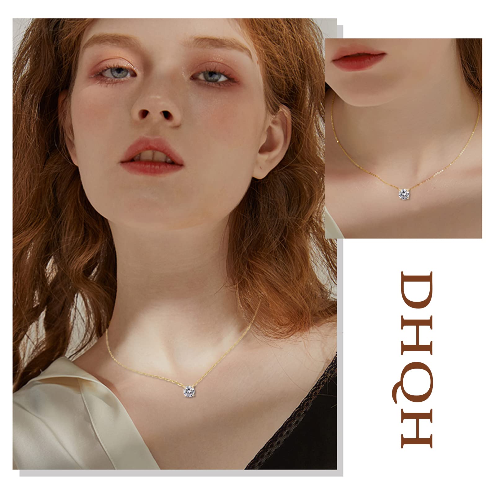 Regalos de propuesta de dama de honor, aretes de gota de lágrima, collar con cristales colgantes, collares, conjuntos de joyas para novia, damas de honor, baile de graduación, boda, Metal, circonita