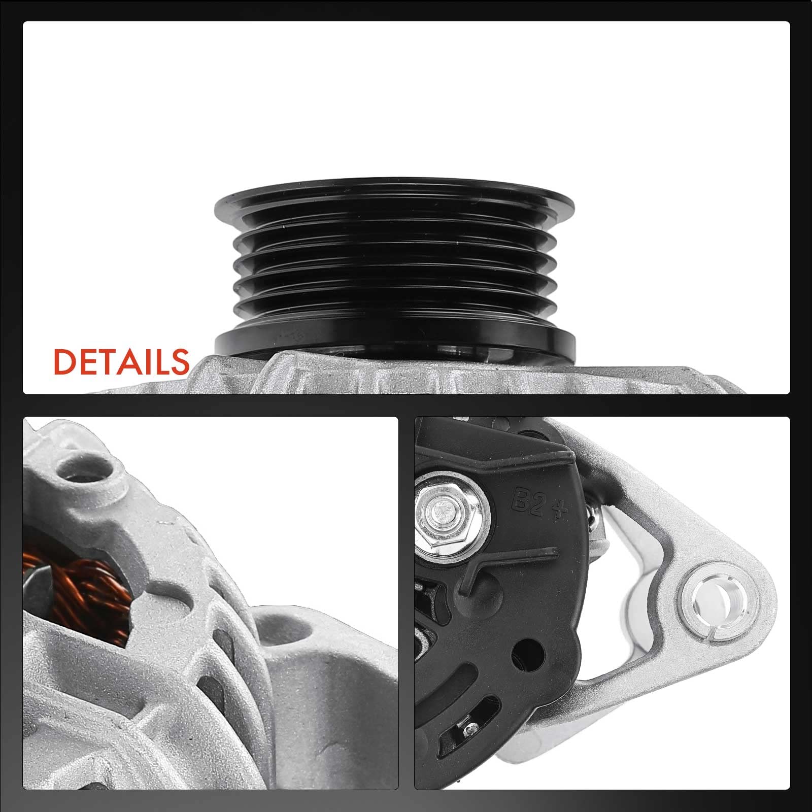 Frankberg Alternatore/Generatore 70A 0124225001 | Compatibile con: Tour combinato, Astra G Caravan T98, Corsa C Box/Hatchback X01, Astra H GTC A04, Corsa C X01