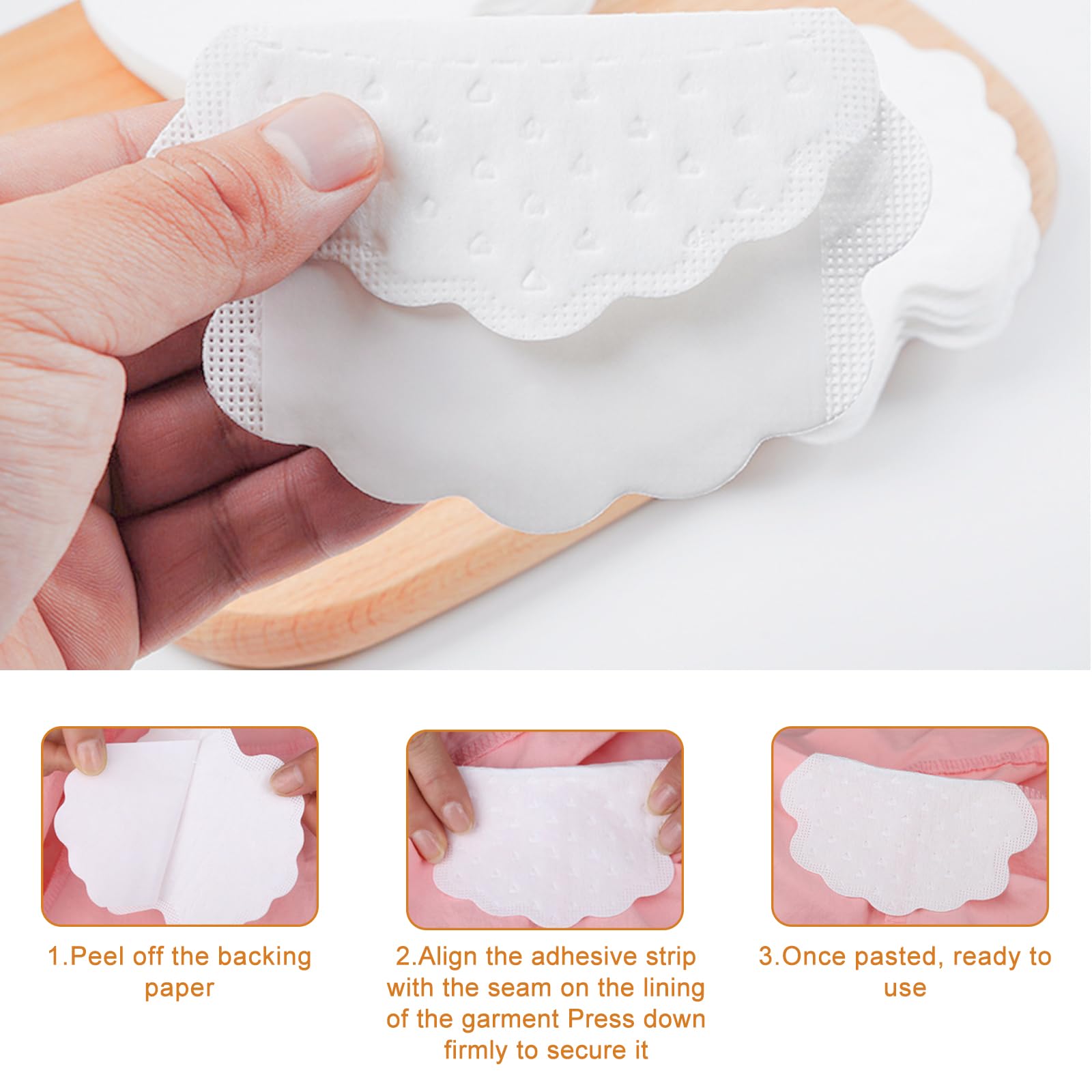 Almohadillas Sudor Axilas 60 Piezas, Sobaqueras Sudor Autoadhesivas Invisibles, Antitranspirante Axilas con Efecto Mentol, Absorbentes Contra Manchas y Olor, para Hombre y Mujer
