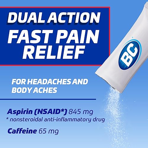 Miniatura 2 de BC Polvo para aliviar el dolor, cereza, 24 unidades (paquete de 1)