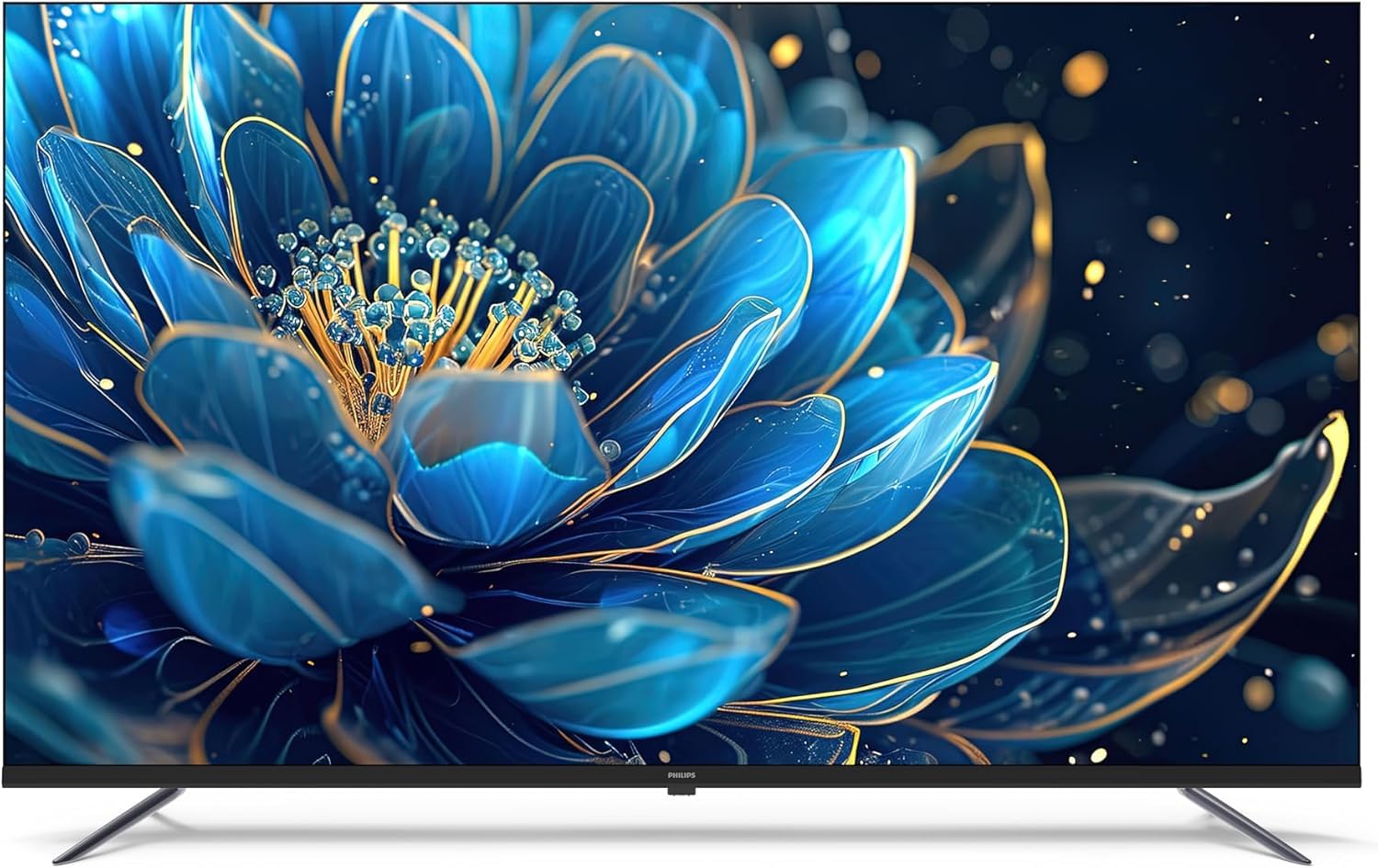 Philips(FLAGSHIP MODEL) 86 INCH PREMIUM QLED GOOGLE SMART TV | WORLDWIDE WARRANTY | DOLBY VISION & ATMOS | ADVANCED IMAGE PROCESSOR | QLED GOOGLE SMART TV WITH ULTRA -ADVANCED FEATURES|86PQT8169