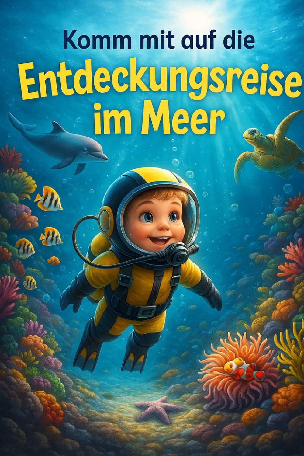 Komm mit auf die Entdeckungsreise im Meer: Ein farbenfrohes Bilderbuch für kleine Meeresforscher