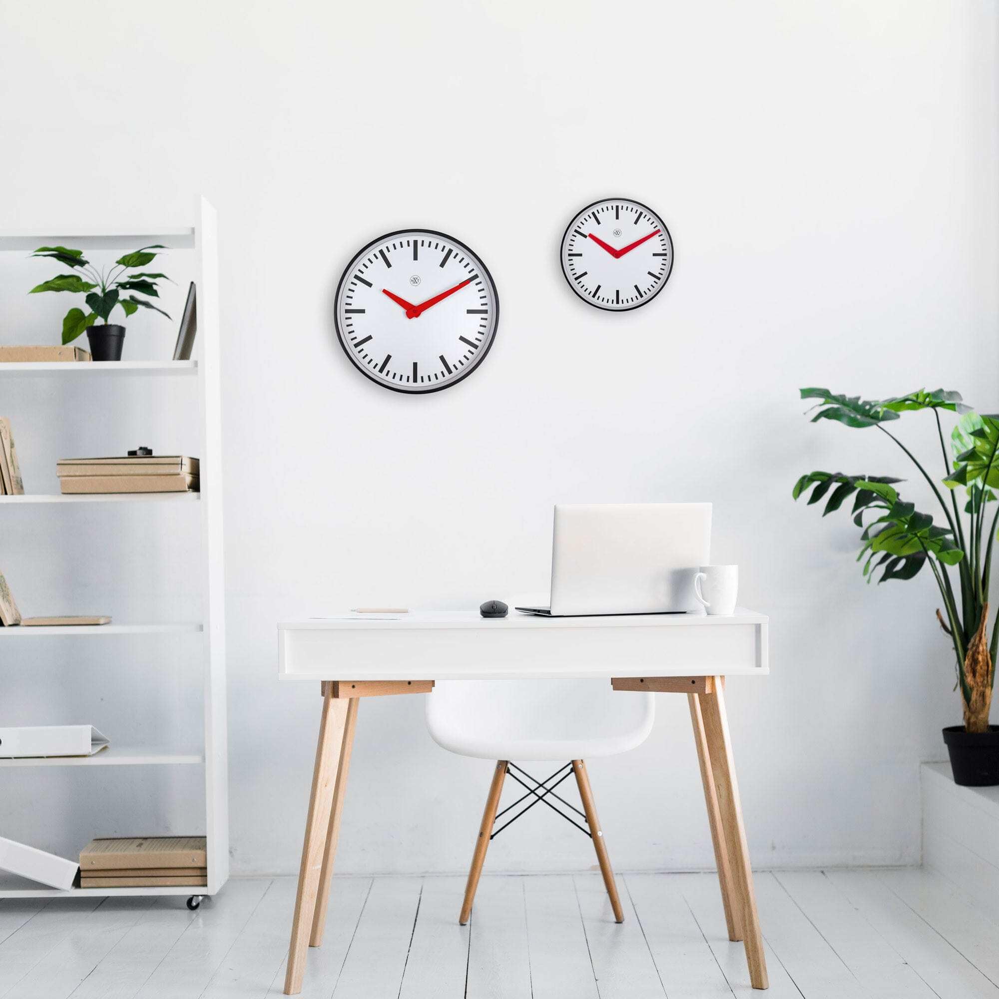 Amazon.co.jp: 掛け時計 静音 26cm おしゃれ 北欧 壁掛け時計 NeXtime