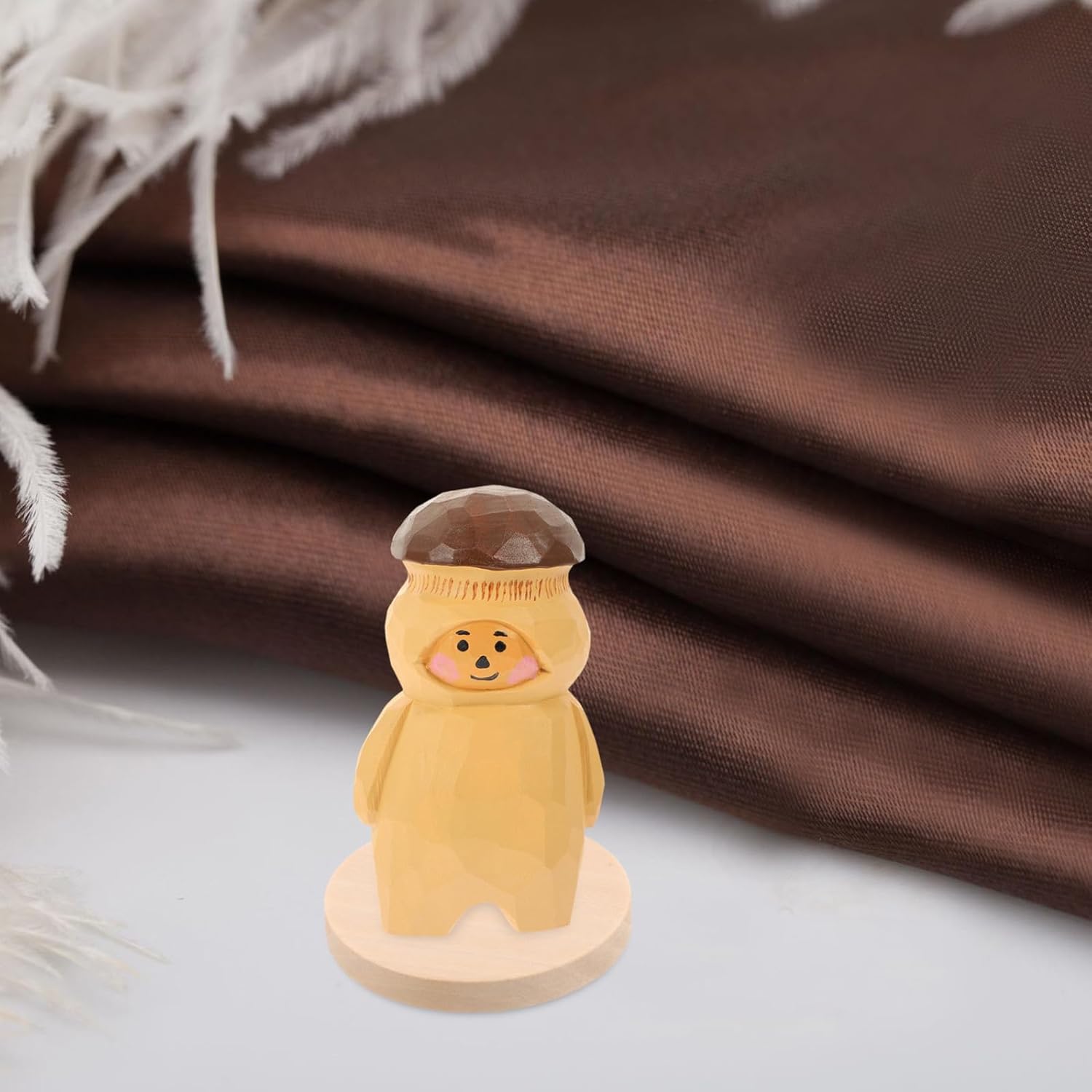 Wooden Discs for Dolls, 100 Pieces, 3.8x0.5cm