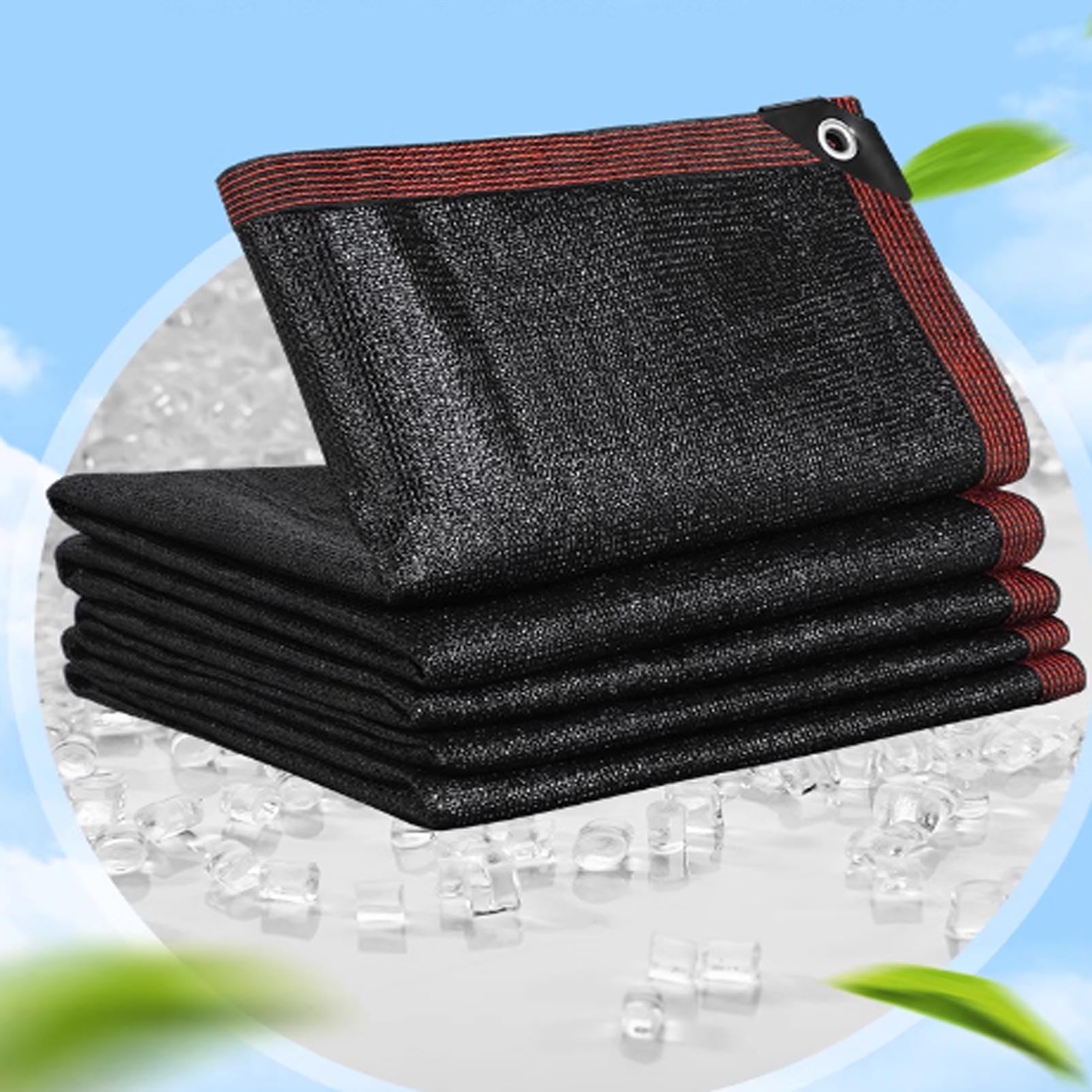 Filet occultant pour jardinage agricole - Protection solaire - Isolation thermique - Idéal pour les serres, les cours, les abris de voiture, les plantes - Protection UV