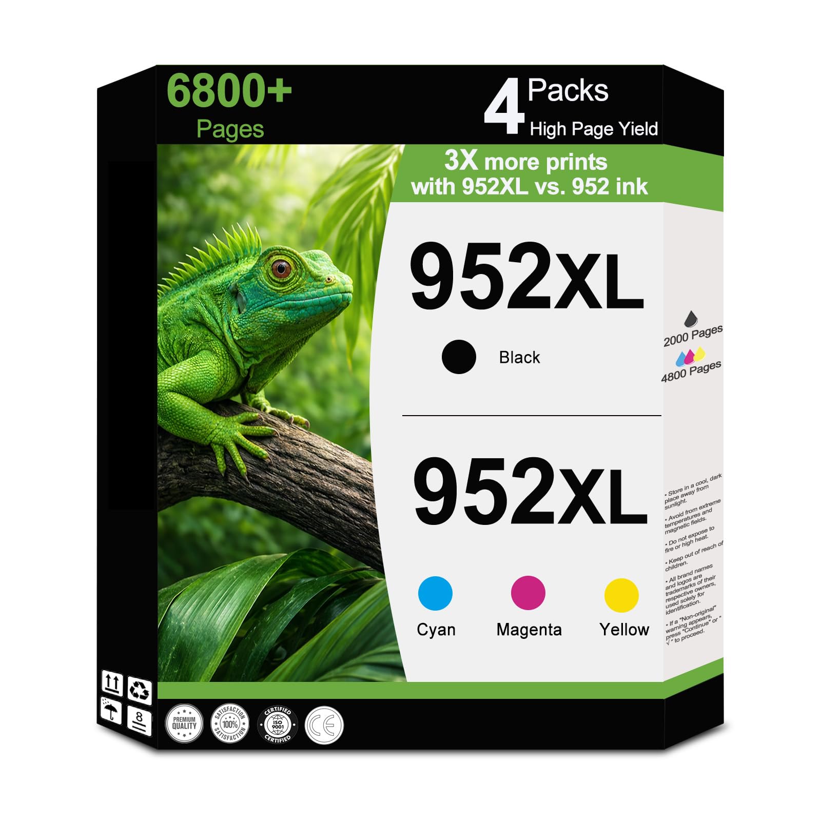 Photo 1 of KUF 952XL Ink Cartridges 4-Pack