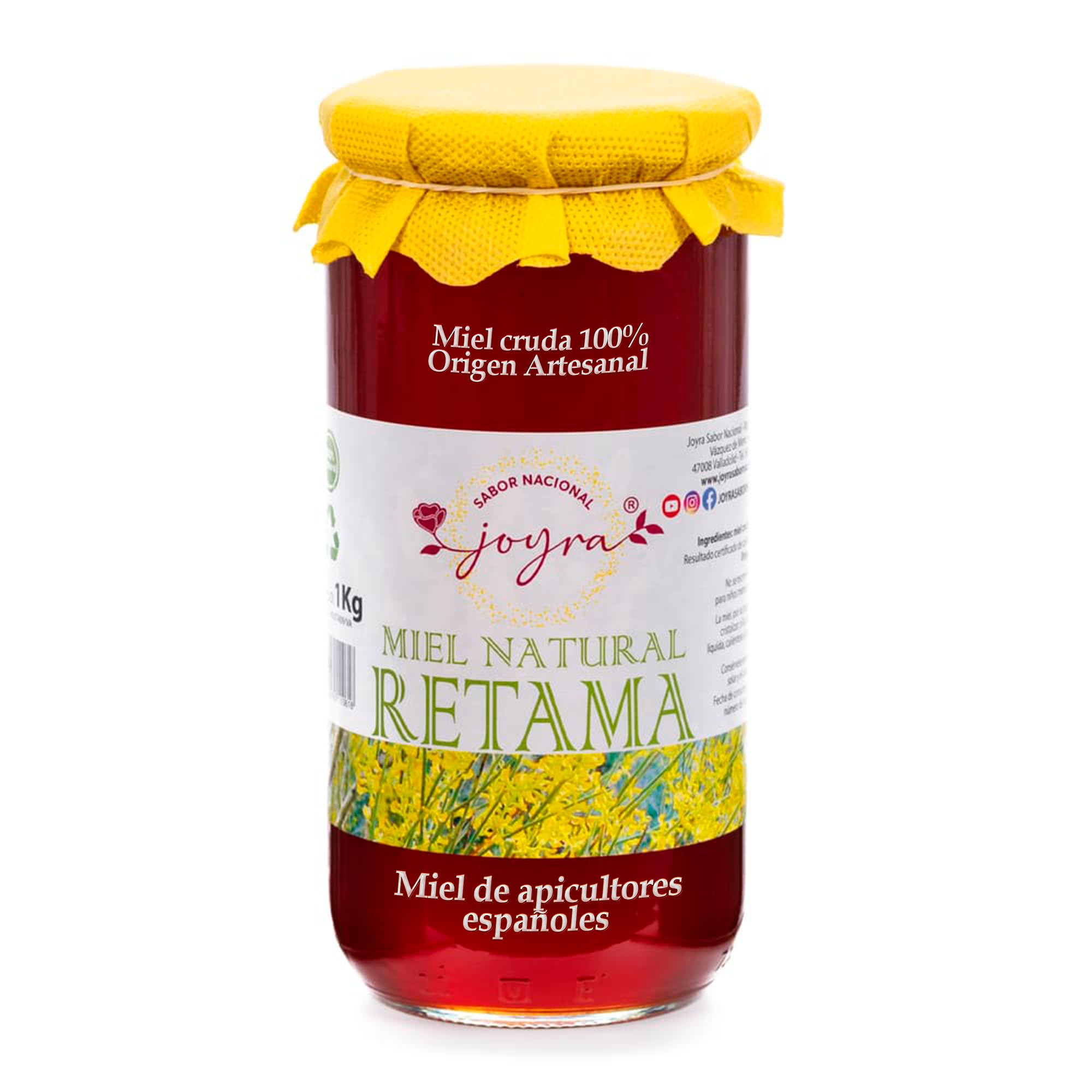 Miel Cruda, 100% MIel Pura de Abeja. Natural y Artesanal. 27 Variedades de sabores, APICULTURA ESPAÑOLA. Sin Pasteurizar, conservan Polen, Enzimas y Antioxidantes. (1 KG, Miel de Eucalipto) — view 23