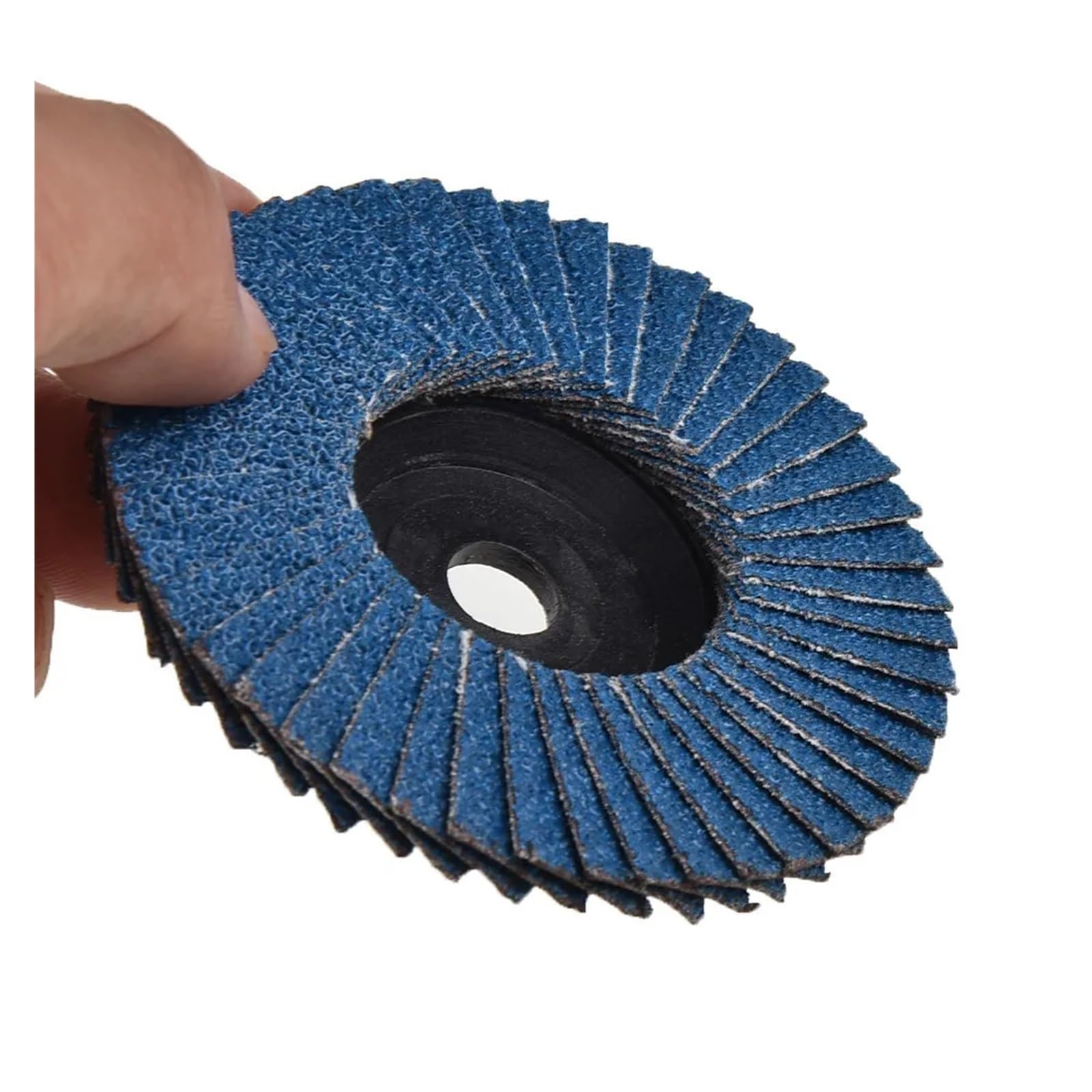 10 szt. płaskie tarcze listkowe 75 mm 7 cali tarcze szlifierskie 40/60/80/120 ściernice do cięcia drewna do szlifierki kątowej (120, 10 x 75 mm)