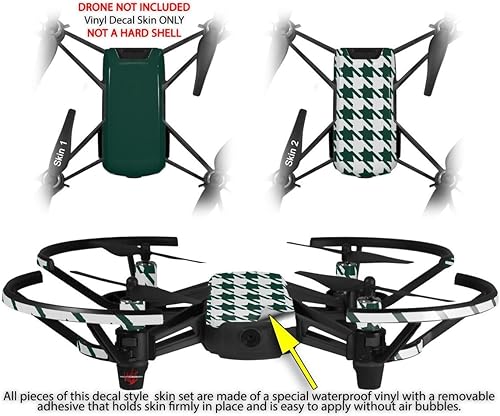 Miniatura 2 de Skin Wrap 2Pack para DJI Ryze Tello Drone sólidos Collection Hunter verde Drone No Incluidas