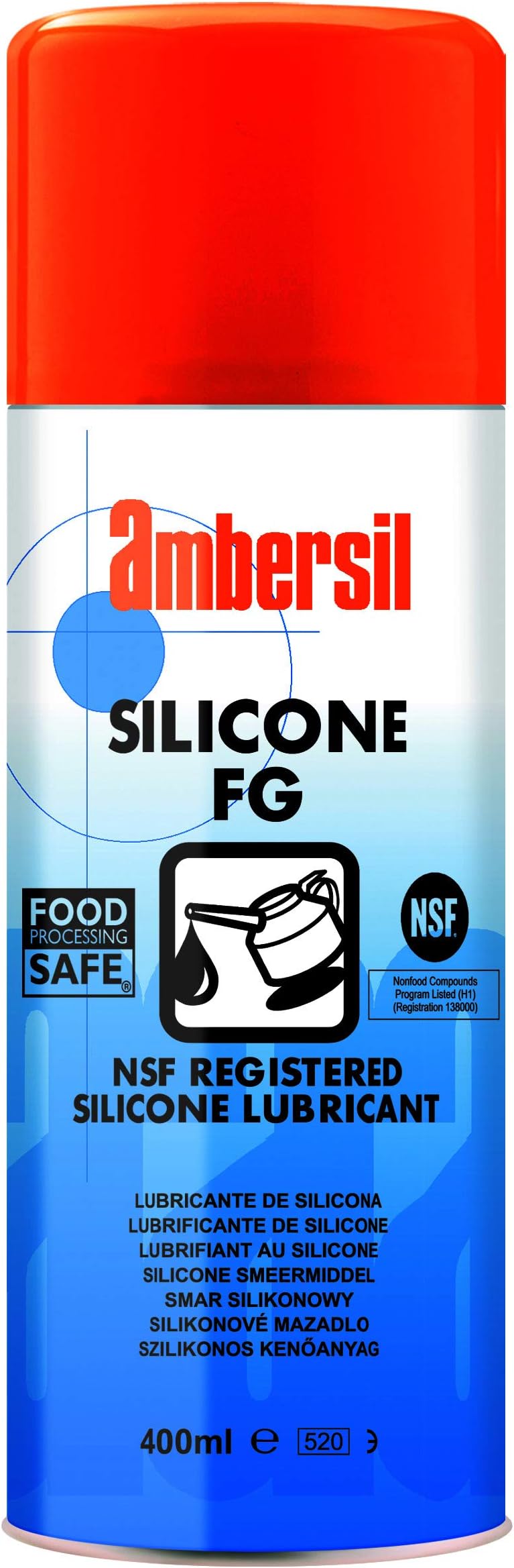 30248 Silicone Lubricant FG, 400 ml