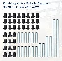 Vista 5 de RYANSTAR RACING Kit de bujes de brazo de control de brazo en A de acero inoxidable resistente suspensión de freno compatible con Polaris Ranger XP