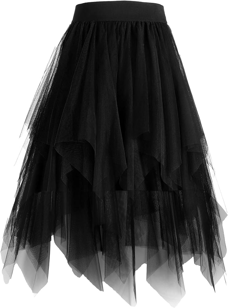 the toe ★ Iris Tulle Skirt (black) the toe IRIS TULLE SKIRT（チュールスカート）