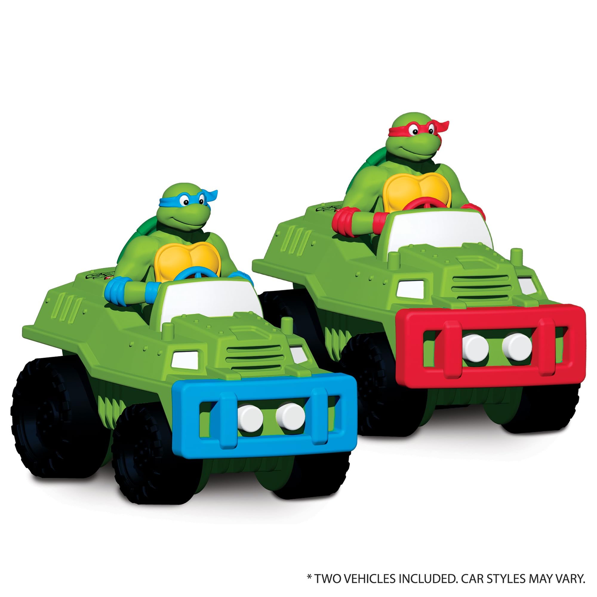 Imaginmat Jumbo TMNT mata do zabawy na podłodze, 2 zabawki, 47 x 61 cm, 2 postacie, wytrzymała mata z pianki EVA, przenośna konstrukcja, dla dzieci od 3 lat