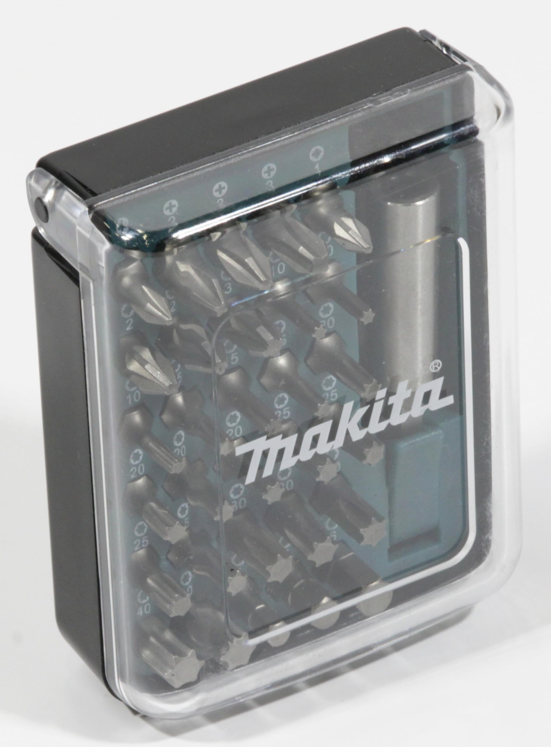 Jogo De Pontas Bits Fenda E Phillips Estojo 31 Pcs Makita D-34936