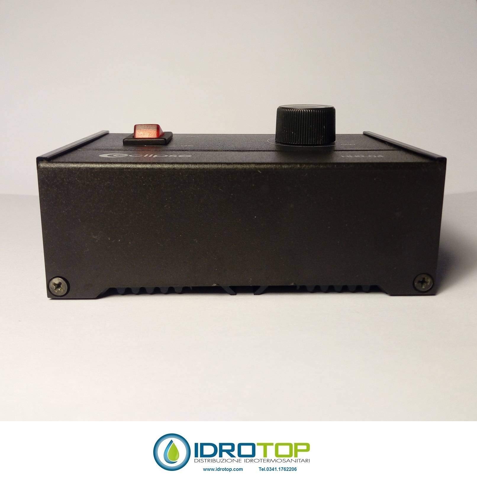 Eclipse HHR-04 - Regulador electrónico de velocidad para ventiladores y ventiladores de extracción de aire, color negro, perilla mecánica, 230 V, 4 A, CE