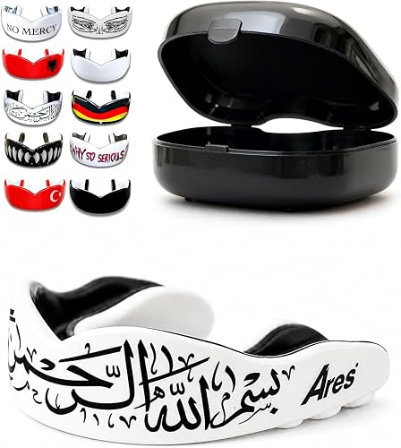 Fightwear Protège-dents de qualité supérieure avec boîte de Ares
