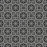Bradley 999E Black-Grey Art Decor Tile Effect Turbo Vinyl Flooring | - 3m x 1m (9ft10" x 3ft3")