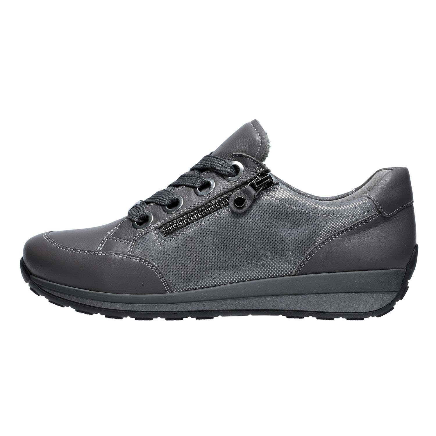 ARA Women's Osaka Sneaker, Steel Graphite CDF, 2.5 UK