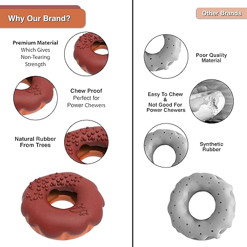 Miniatura 4 de Juguetes indestructibles para perros masticadores agresivos  Juguetes duraderos y resistentes para perros grandes  Juguetes masticables para perros