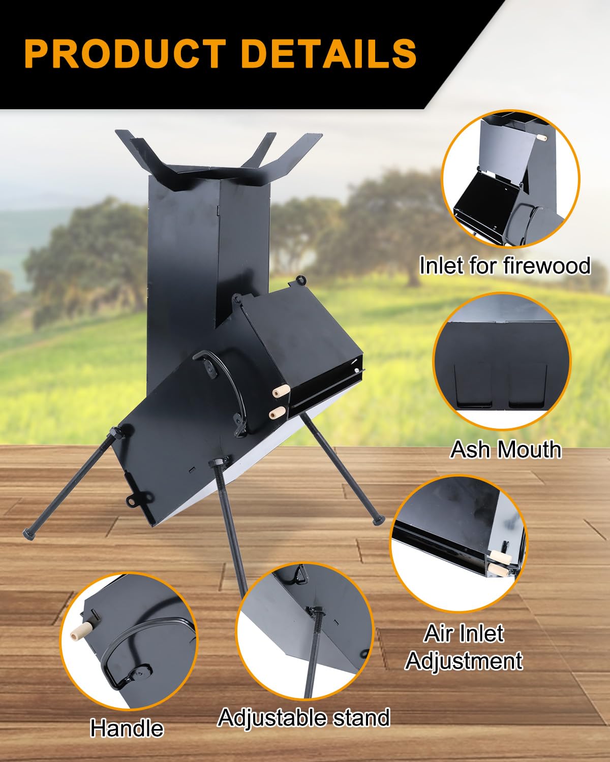 Step 3: Address Your Woodstove and Cooking Area