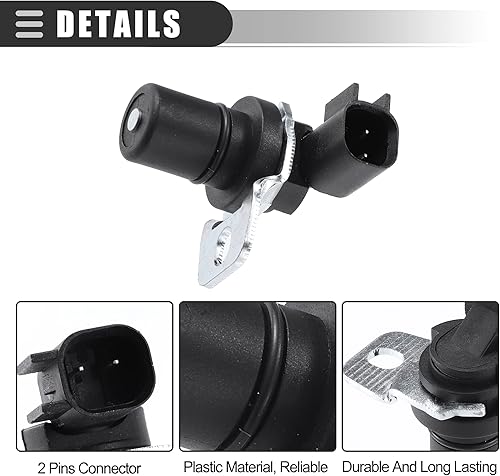 Miniatura 5 de Motoforti Sensor de velocidad de transmisión, para Ford F-150 2004-2010, para Ford Expedition E-150, para Lincoln Mark LT Town Car, sensor de