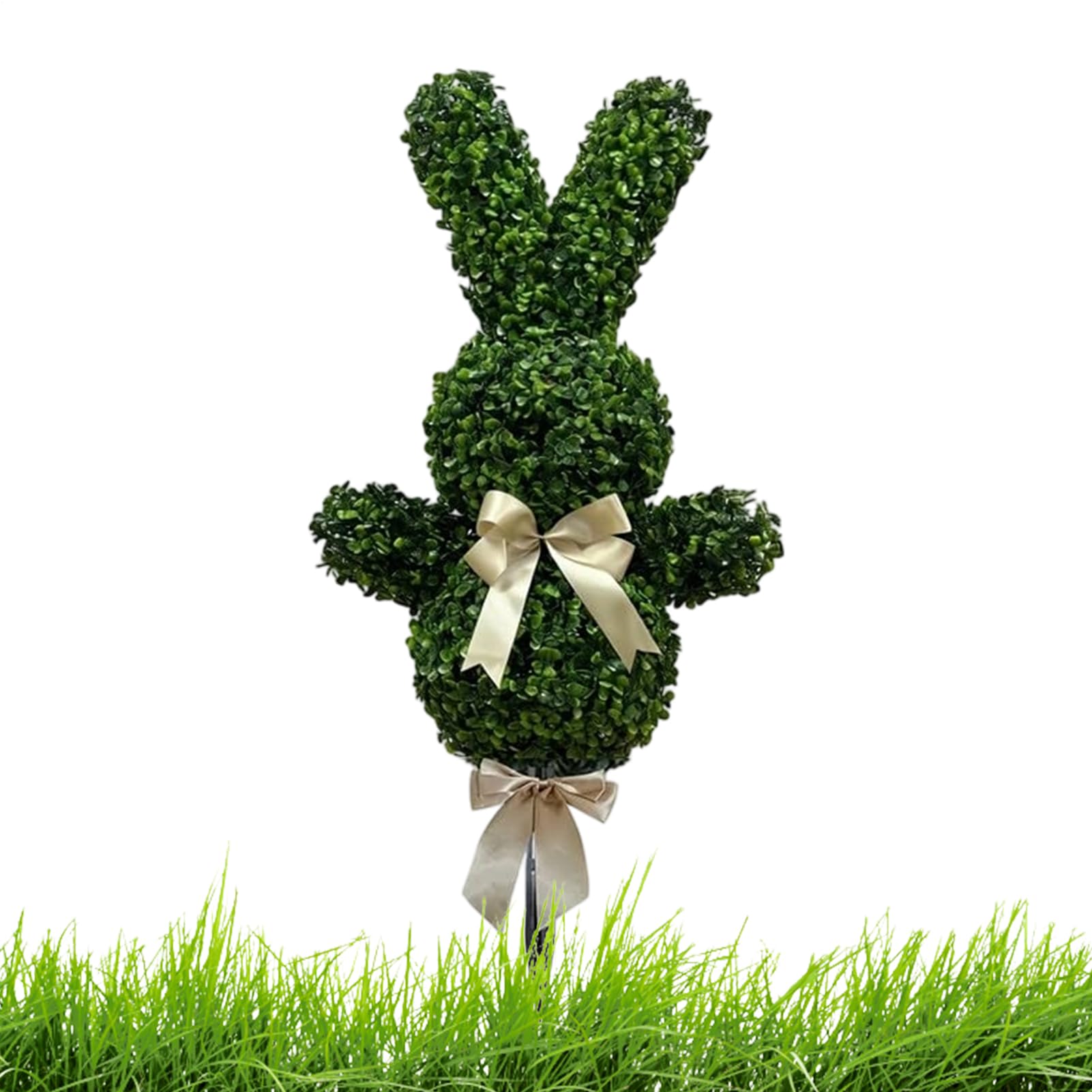 Décoration de Pâques lapin extérieur durable contre les intempéries de printemps