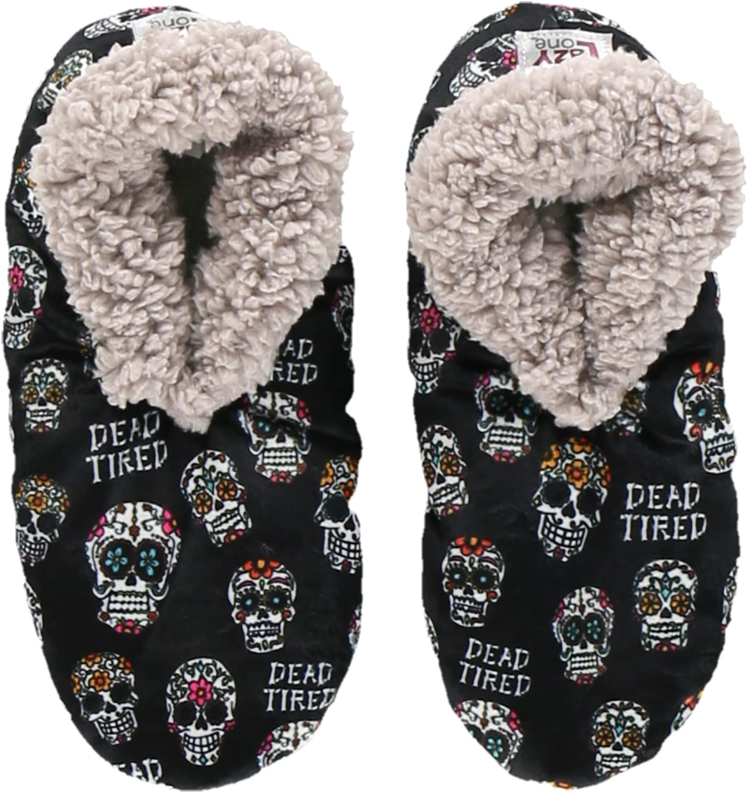 Fuzzy Feet Slippers for Women, Cute Fleece-Lined House Slippers, Cute Slipper Socks