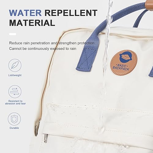 Miniatura 2 de weradar Mochilas preparadas para la escuela secundaria,Bolsa de escuela estética,Mochila de viaje para estudiantes,Mochila universitaria,