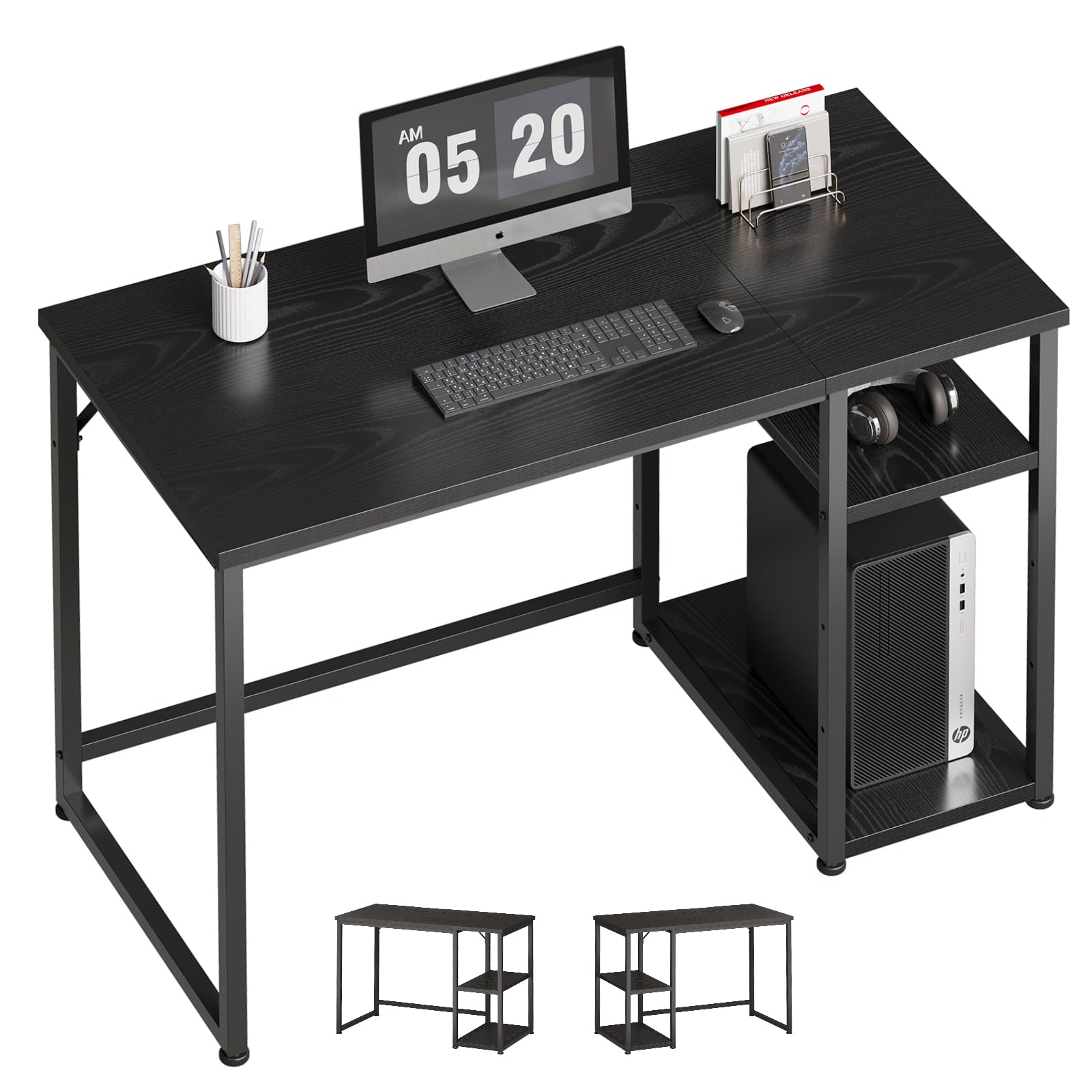 Amazon | Maihail 机 pcデスク オフィスデスク パソコンデスク 勉強机