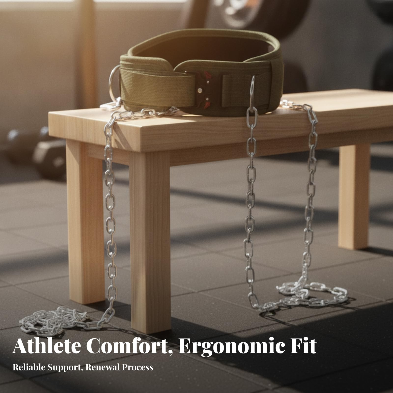Cintura da Allenamento Pesi Cintura Cintura Sollevamento Cintura Bodybuilding Cintura Pesi Catena in Metallo E Profilo Sagomato per Stabilità Adatta a Ginnasio Powerlifting Allenamento di
