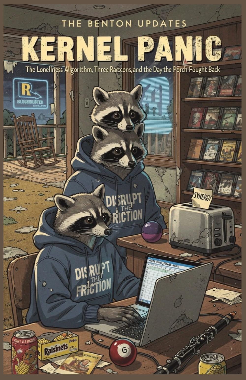 Kernel Panic : The Benton Updates Book 1: The Loneliness Algorithm, Three Raccoons, and the Day the Porch Fought Back
