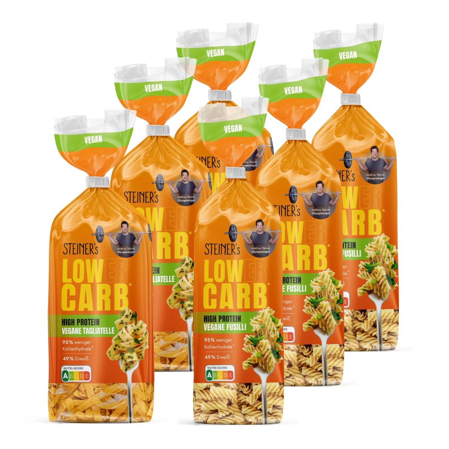 STEINER´s High Protein Pastamix (250 g)