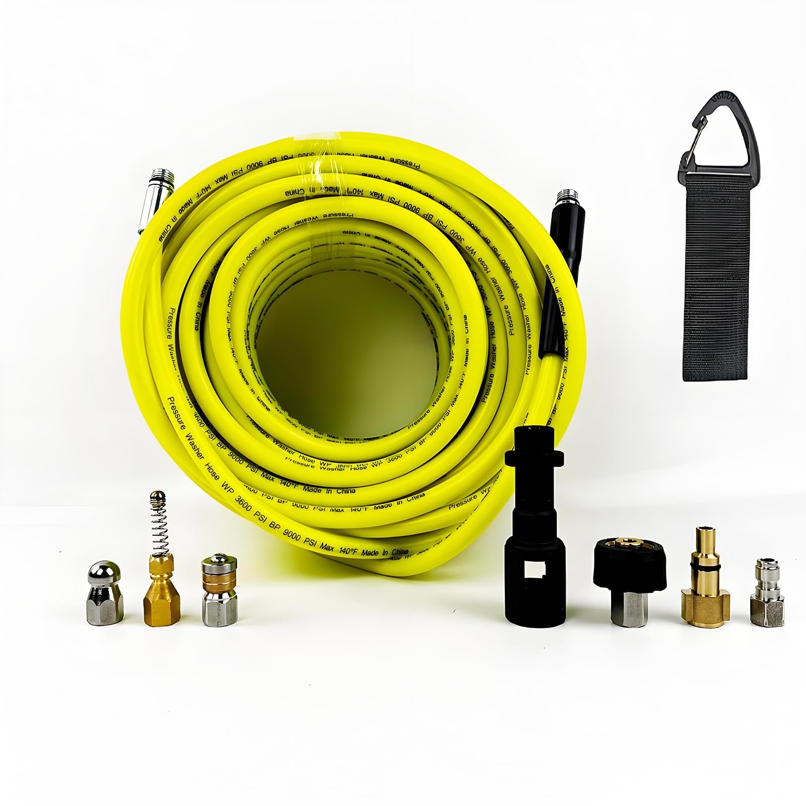 Amazon.co.jp: 高圧排水管清掃ホースセット逆噴射ノズル付き