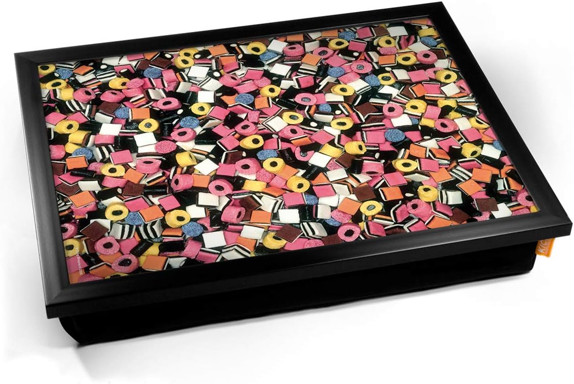 KICO Licorice Allsorts Sweets Candy Cushioned Bean Bag Breakfast Bed