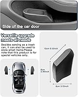 Vista 27 de Ruiya Corolla Cross Door Trash Can for Toyota Corolla Cross Accessories Mini Car Trash Bin with Lid for Storage Plastic Garbage Can Compatible with