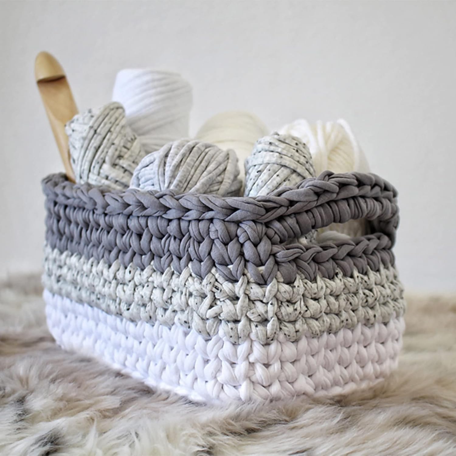 Haoser 3 Sizes Wooden Basket Bottom for Knitting Crochet Basket Bag,Rectangular Shape Blank Crochet Basket Wood Base for DIY Basket,Wood Base Knitting Supplies for Knitter, Crocheter and Beginner 1