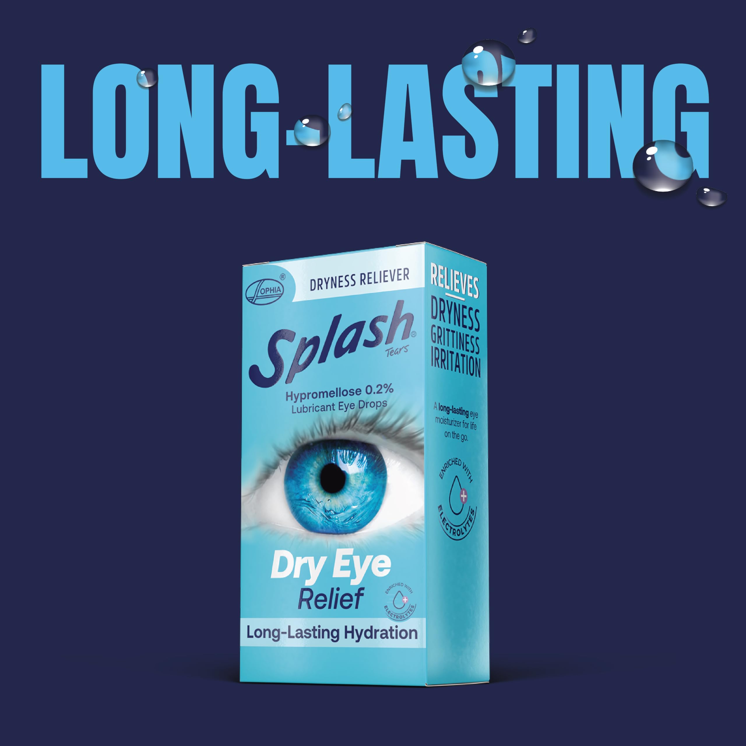 Lubricant Eye Drops for Dry Eyes, Fast Acting and Long Lasting Formula, Relieves Dryness, Grittiness, and Irritation, Moisturizing Eye Drops, Eye Care for Dry Eyes, 0.5 FL Oz, Bottle — Amazon image 5