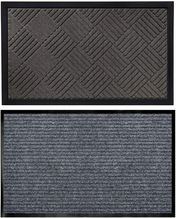 Gorilla Grip Doormat and Commercial Guard Doormat, Outdoor