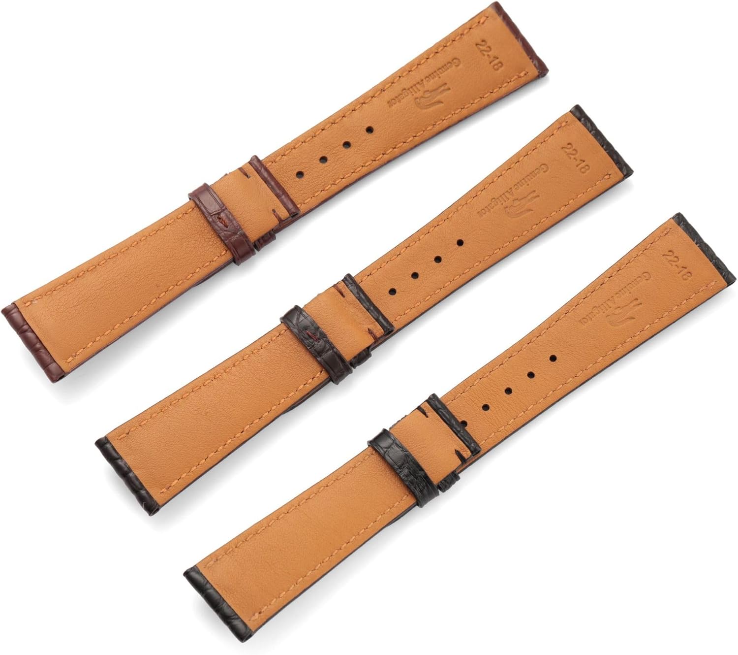Watch Strap 20mm 22mm Watch Accessories Butterfly Buckle Universal Men's And Women's Belt